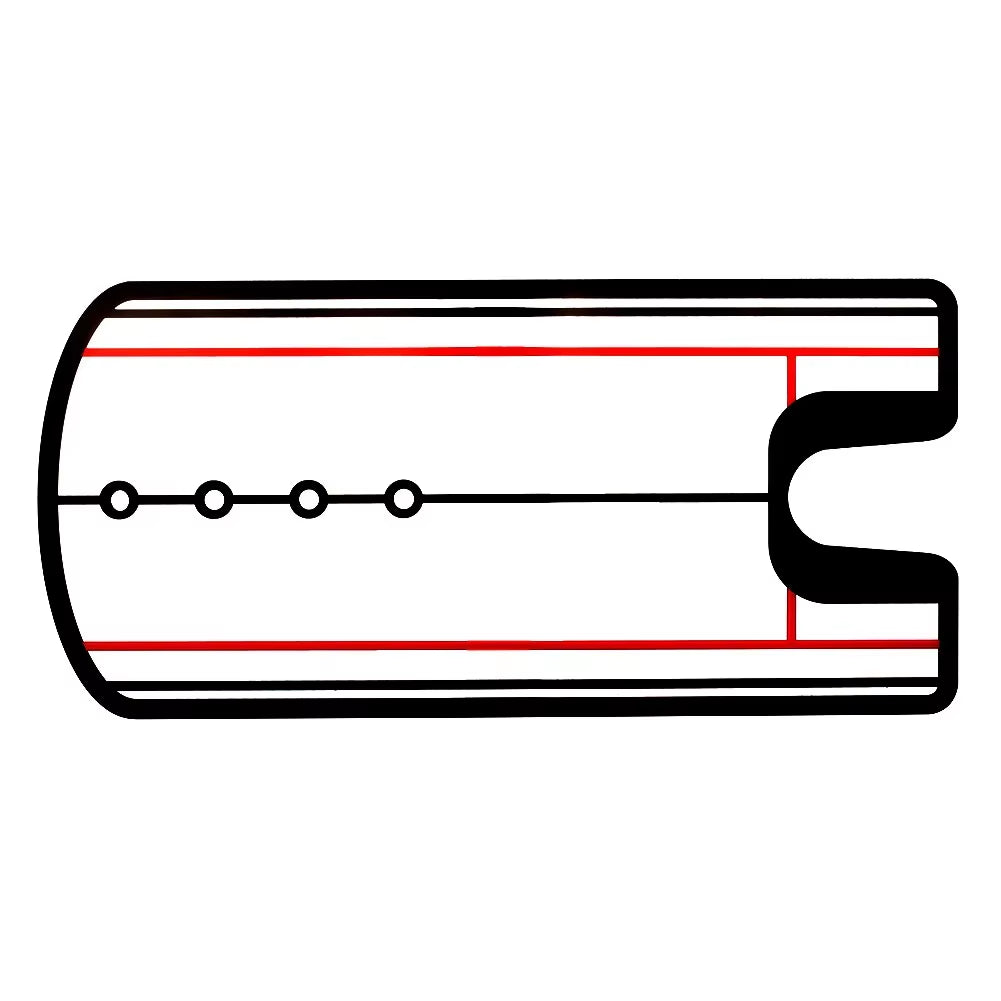 Golf Putting Practice Mirror - Alignment Training Aid for Improved Putting Technique