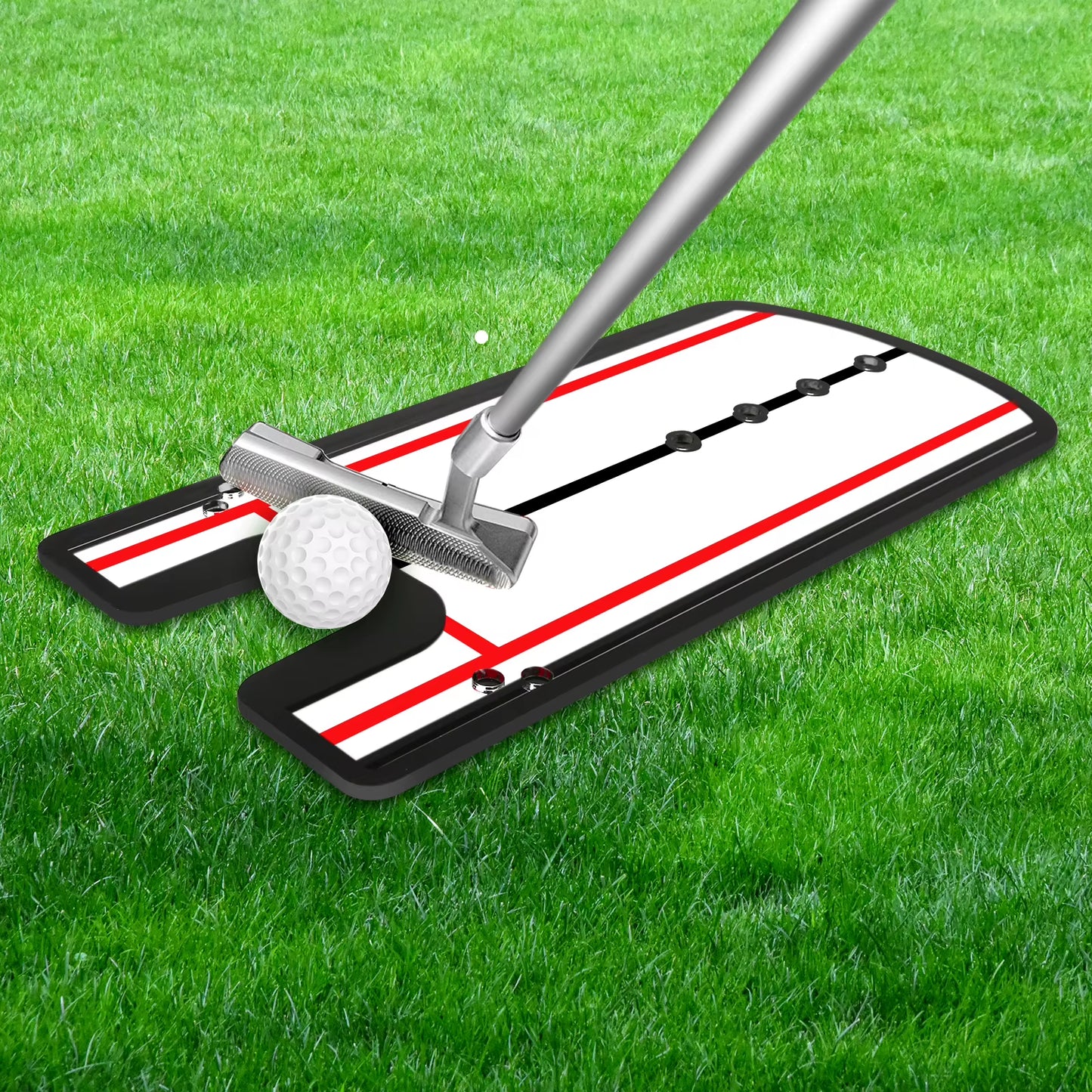 Golf Putting Practice Mirror - Alignment Training Aid for Improved Putting Technique