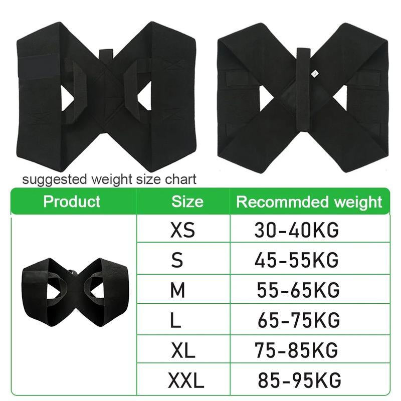 Fitness Heavy Shoulder Straps for Bench Presses & Shoulder Training Supportive & Stable Straps for Back Training & Chest Straightening Muscle Exercise Equipment